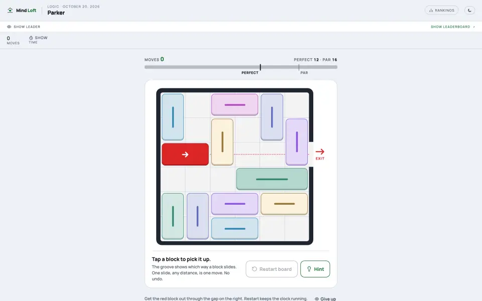 Parker screenshot