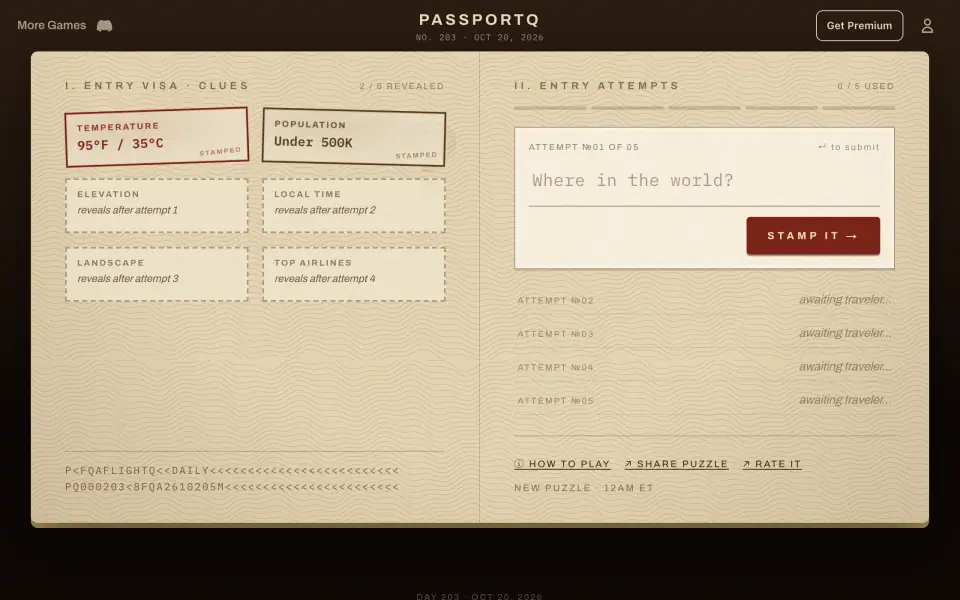 PassportQ screenshot
