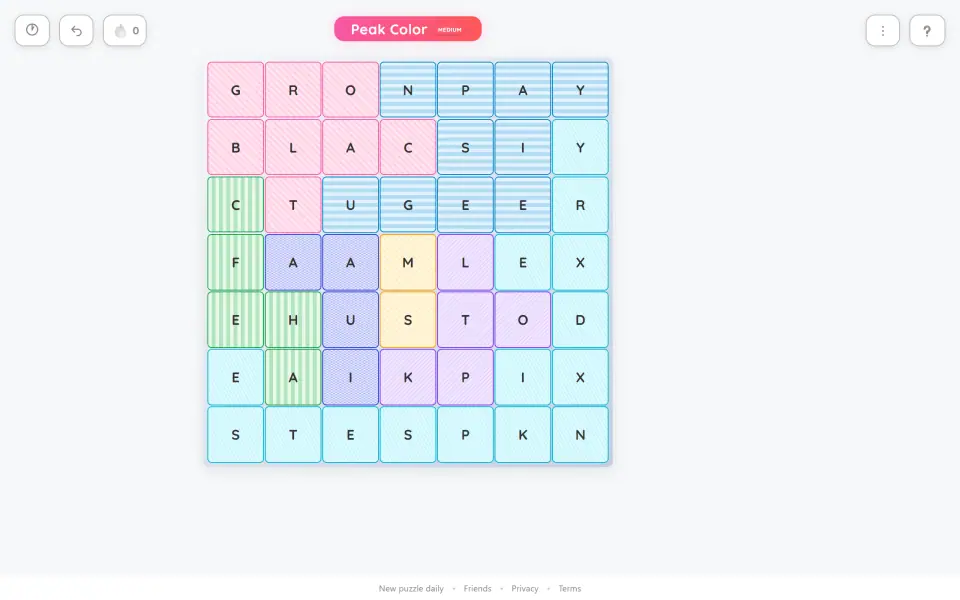 Peak Color screenshot