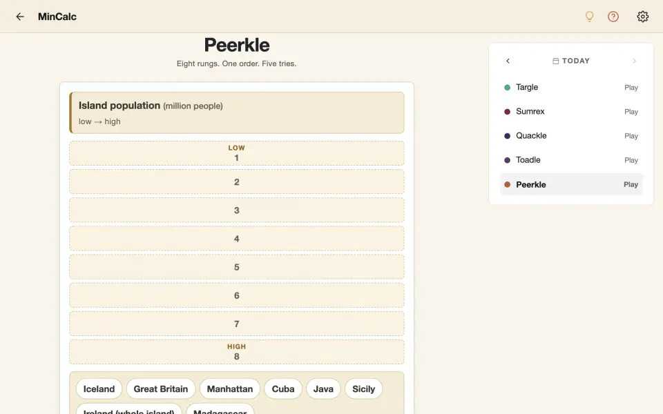 Peerkle screenshot