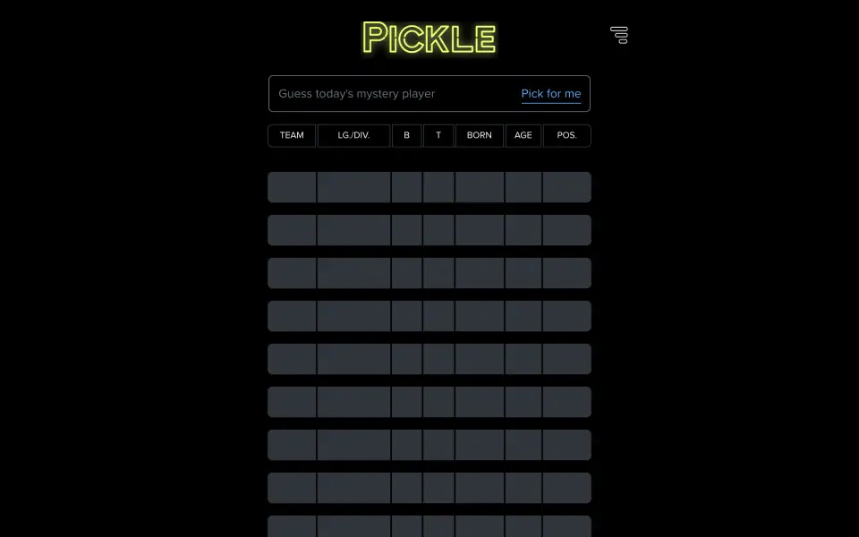 MLB Pickle screenshot