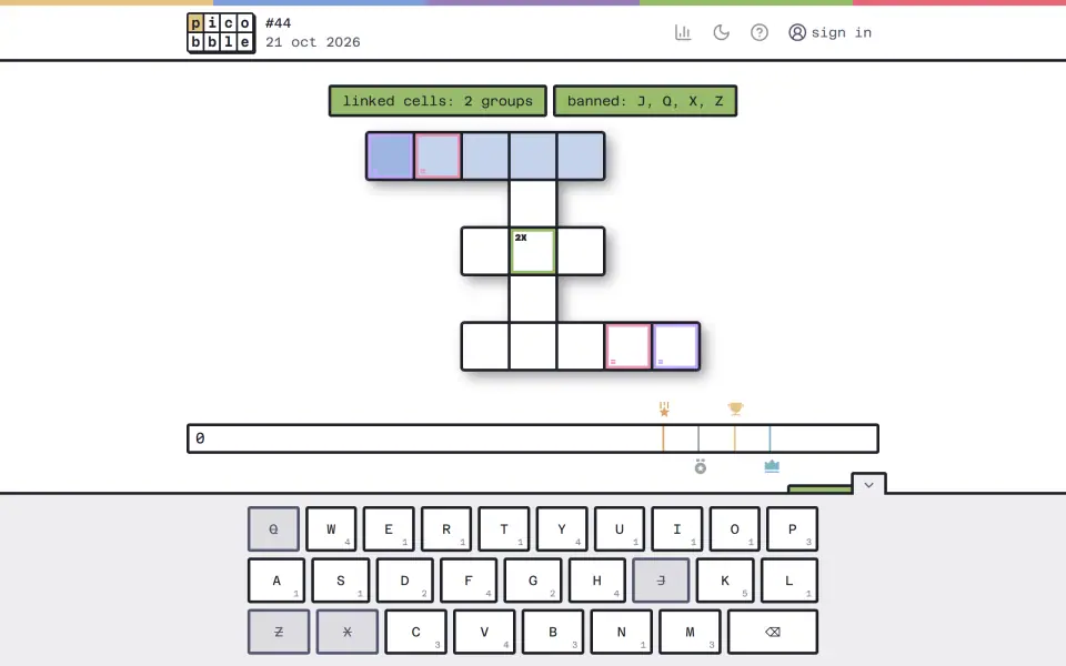 Picobble screenshot