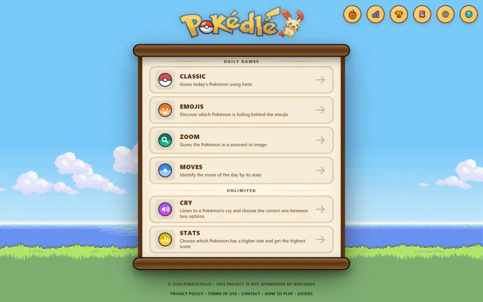 PokédlePlus screenshot