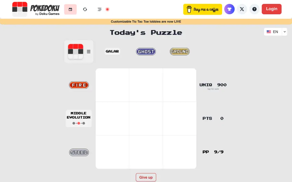 PokeDoku screenshot