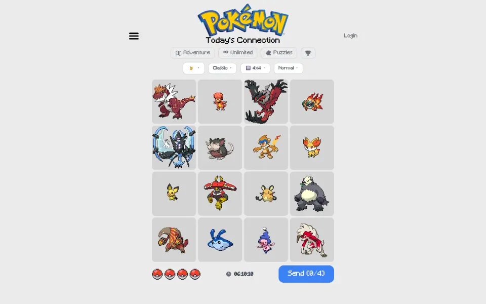 Pokennection screenshot