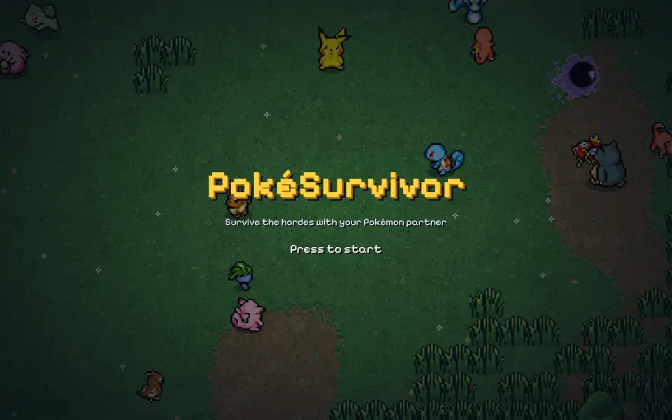 PokéSurvivor screenshot