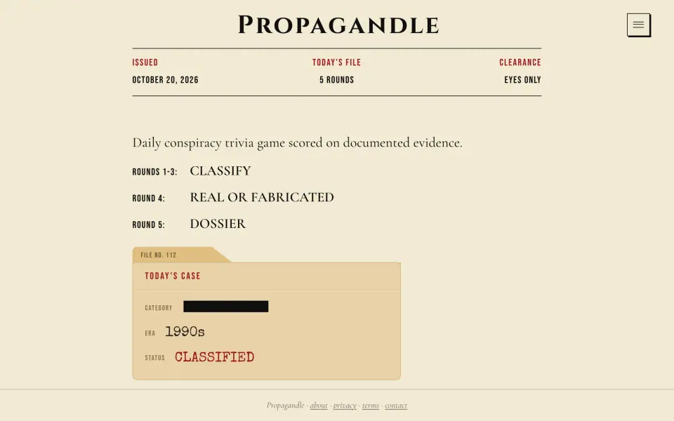 Propagandle screenshot