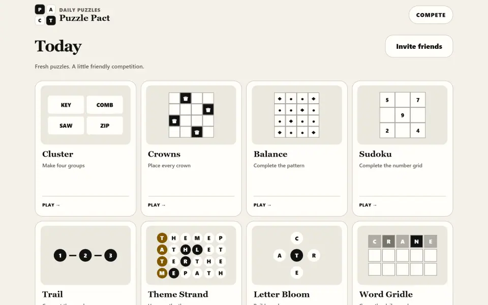 Puzzle Pact screenshot