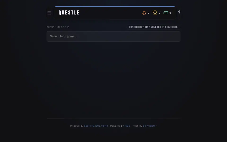 Questle screenshot