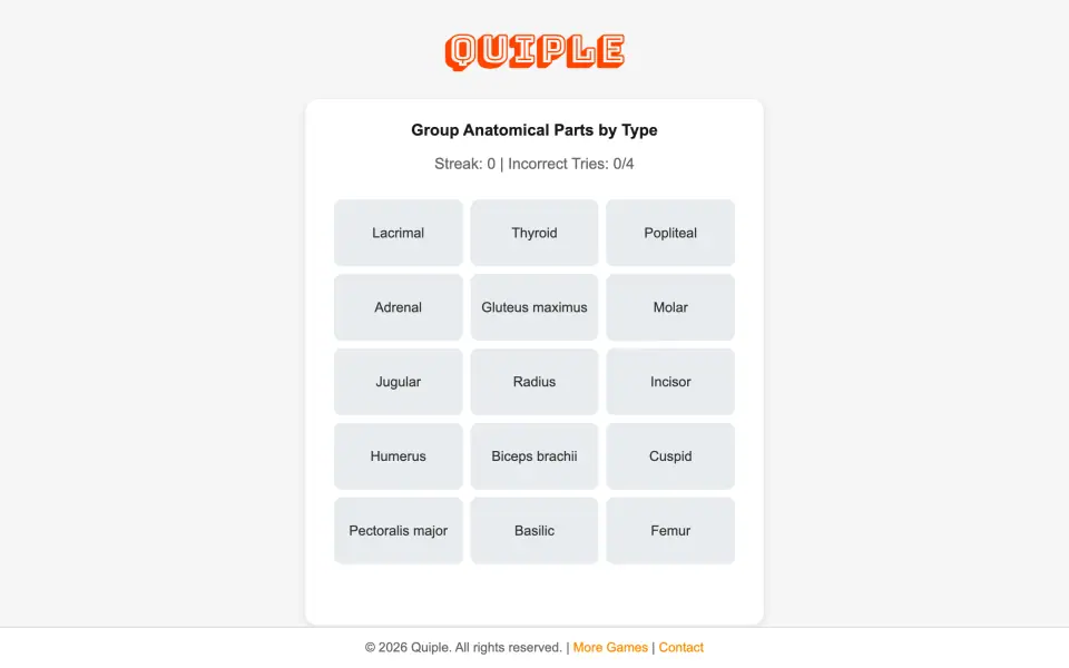 Quiple screenshot