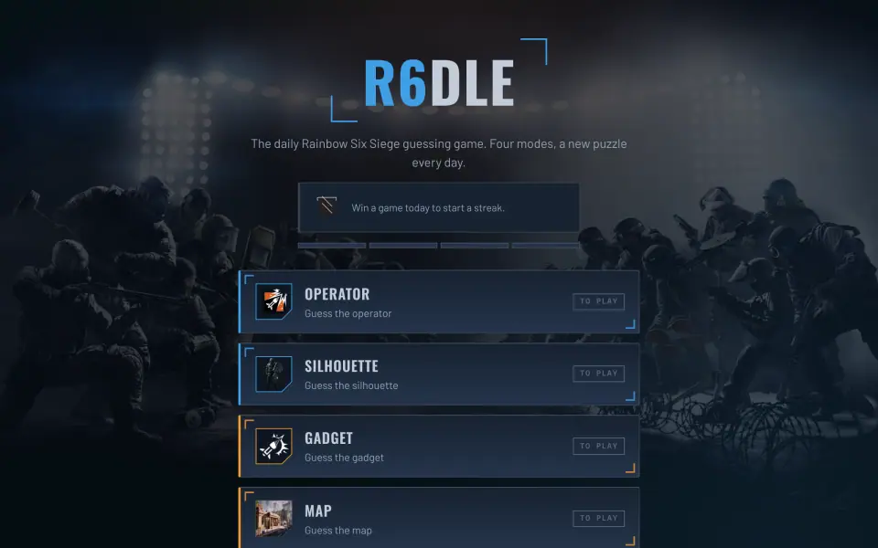 R6DLE screenshot