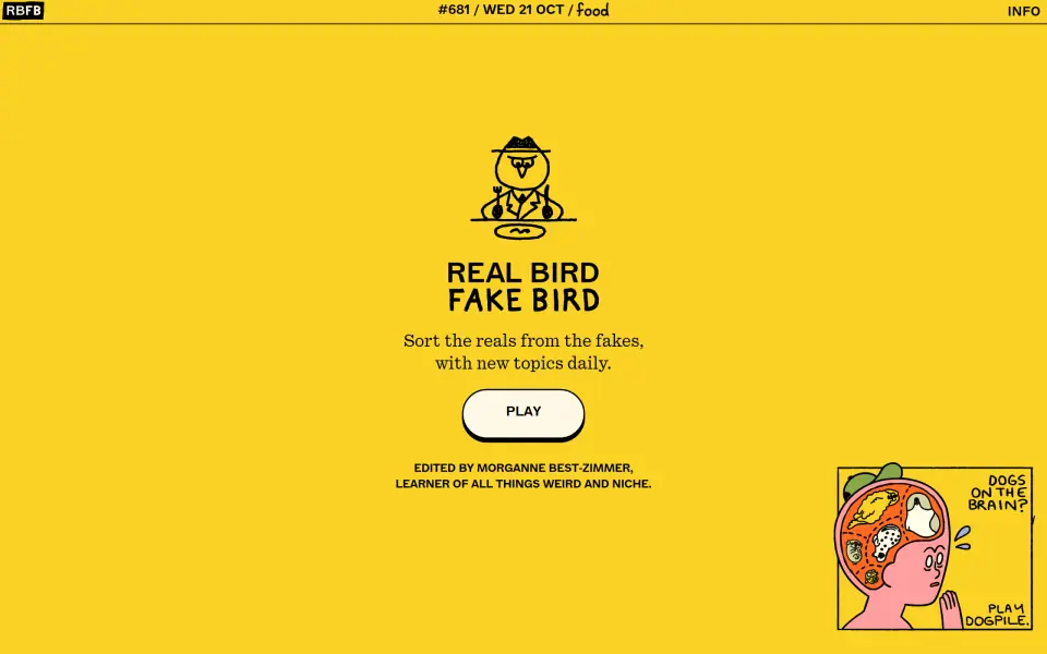 Real Bird Fake Bird screenshot