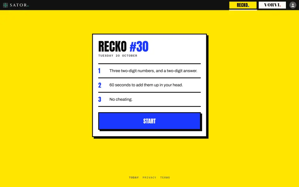 RECKO screenshot