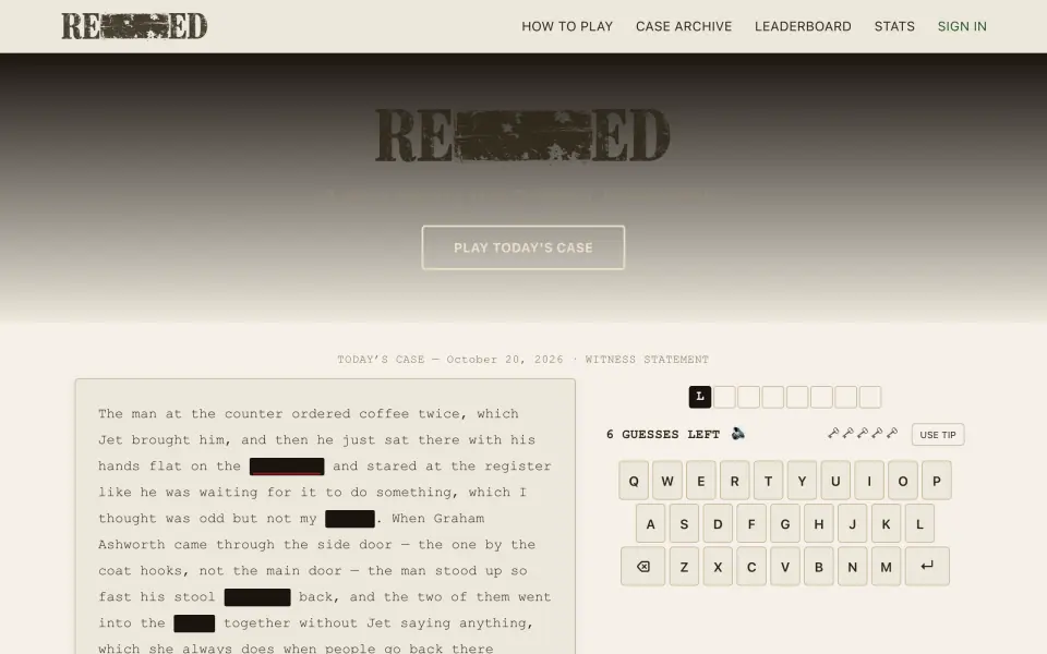 Redacted screenshot