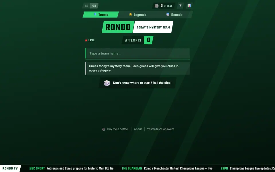 Rondo screenshot