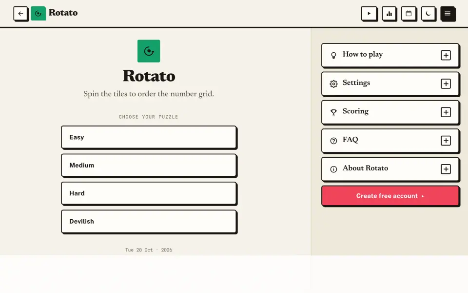Rotato screenshot