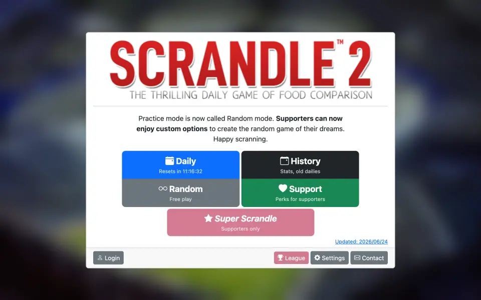 scrandle screenshot