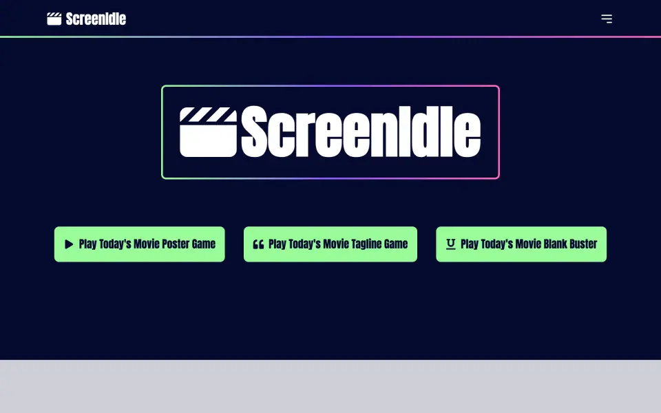 ScreenIdle screenshot