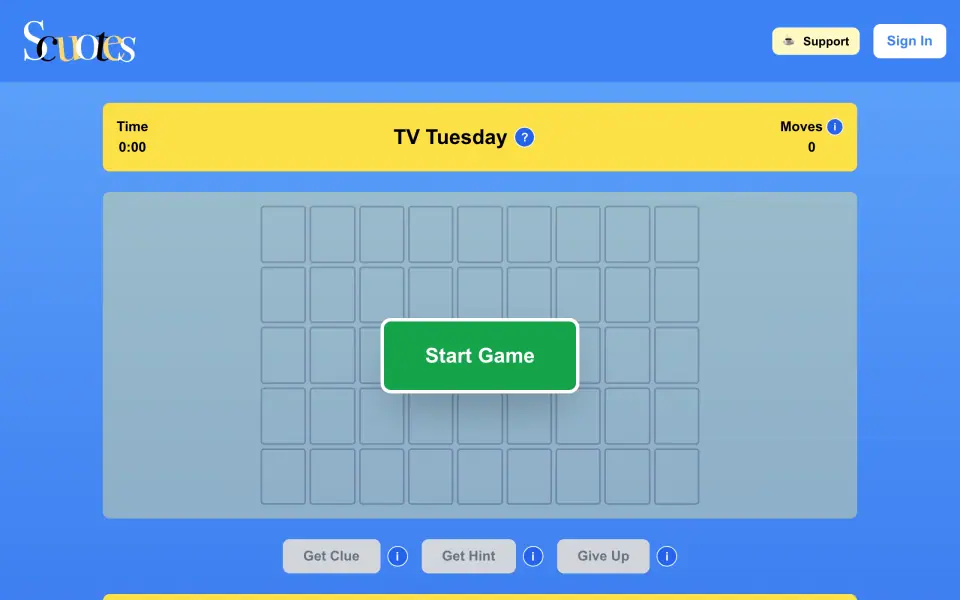 Scuotes screenshot