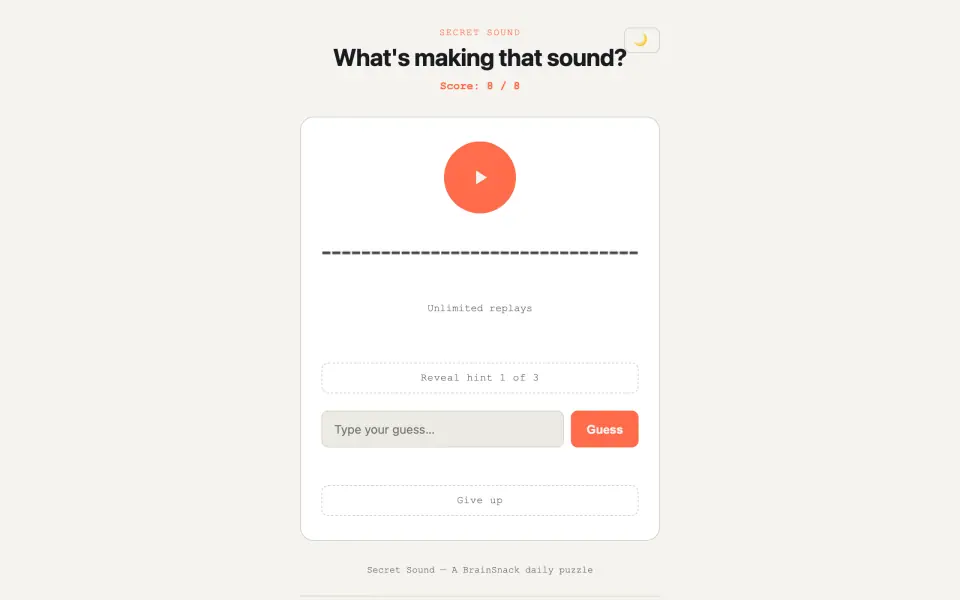 Secret Sound screenshot