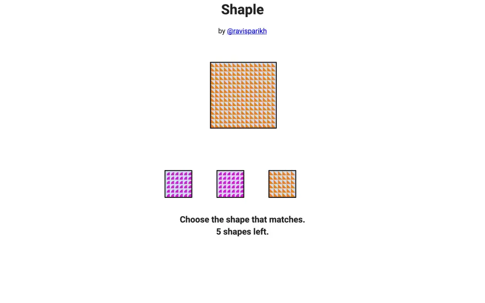 Shaple screenshot