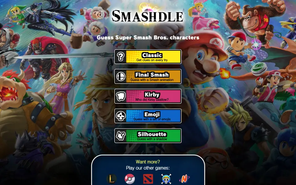 Smashdle screenshot