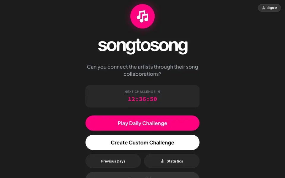 SongToSong screenshot