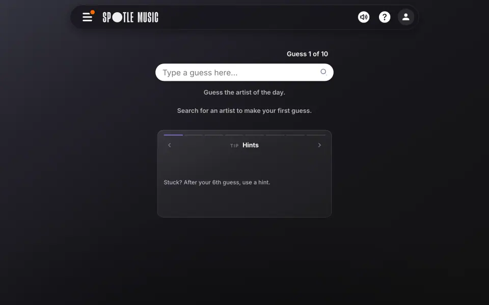 Spotle screenshot