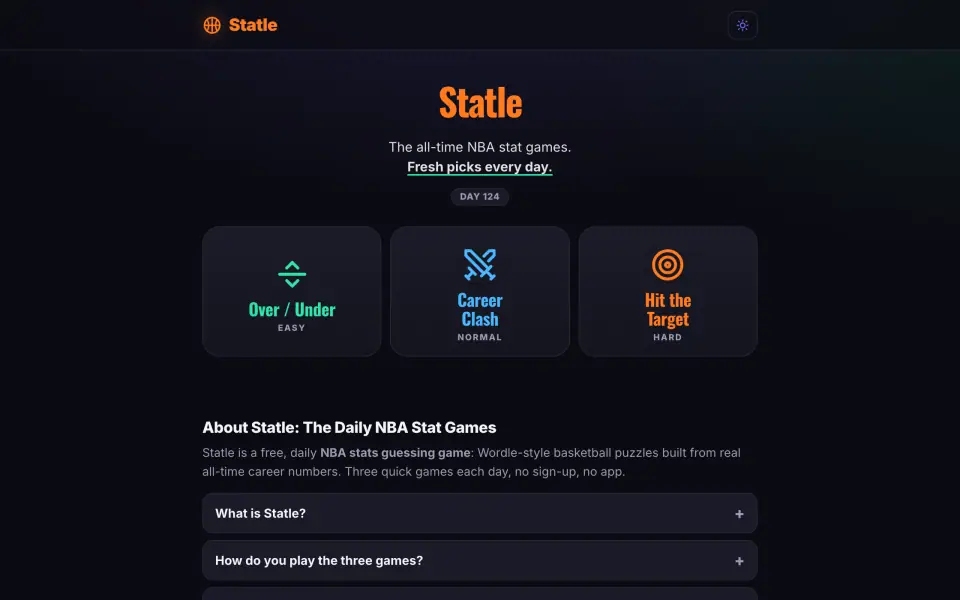 Statle screenshot