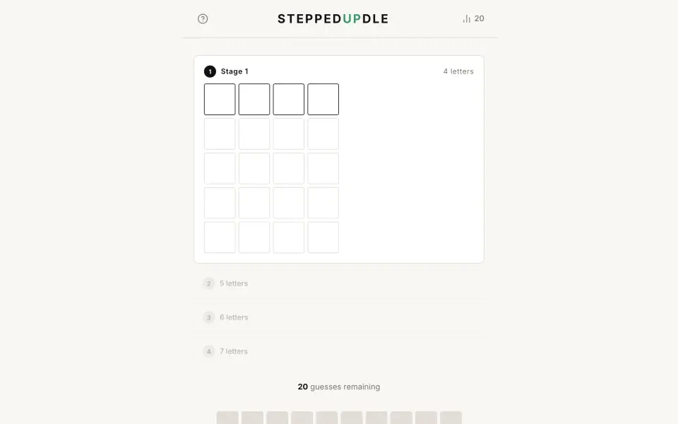 SteppedUpDle screenshot