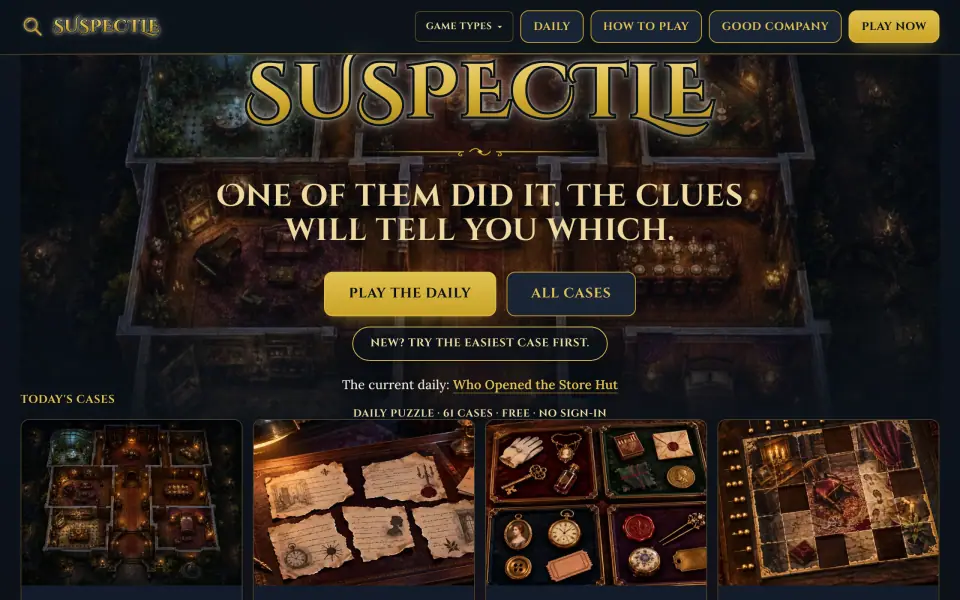 Suspectle screenshot
