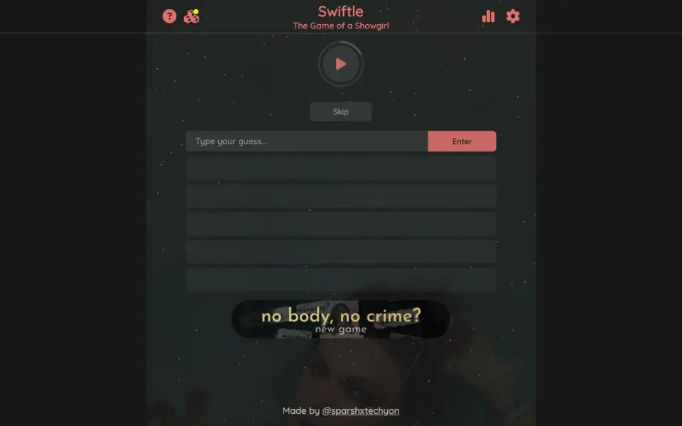 Swiftle screenshot