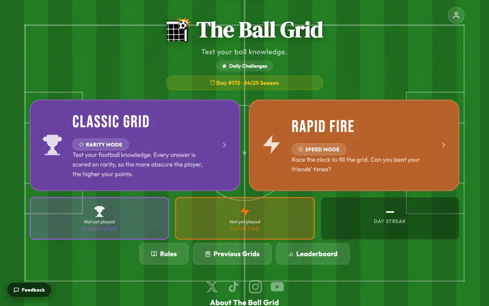 The Ball Grid screenshot