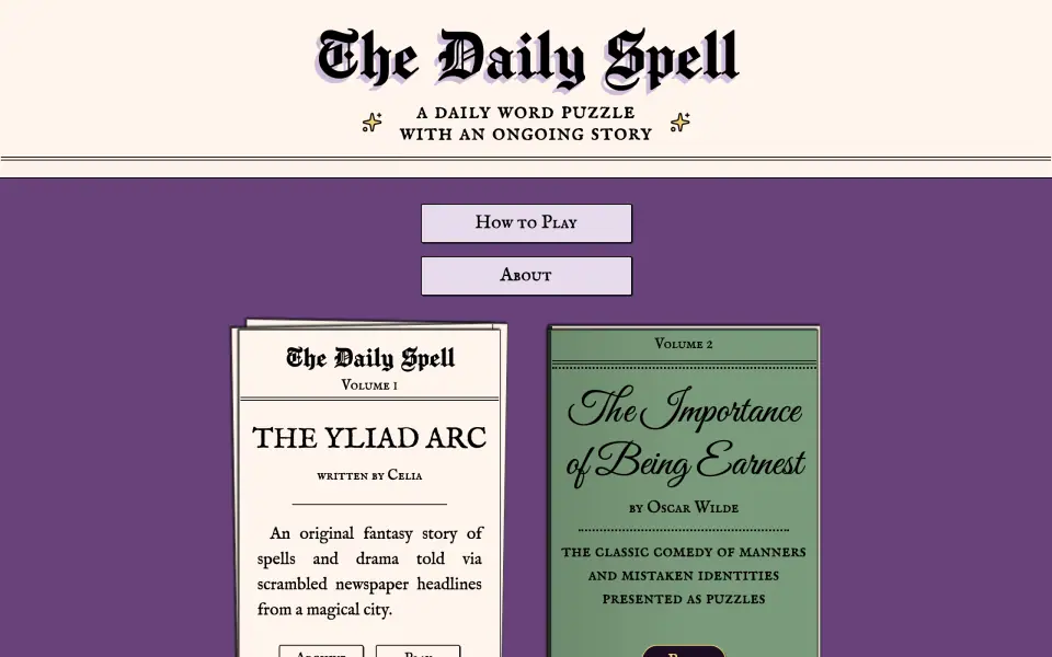 The Daily Spell screenshot