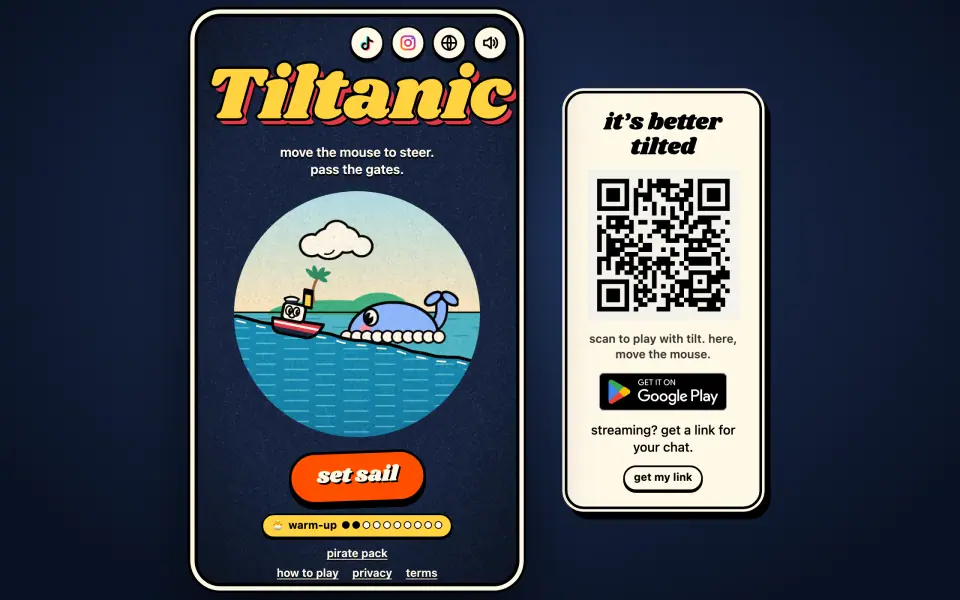 Tiltanic screenshot