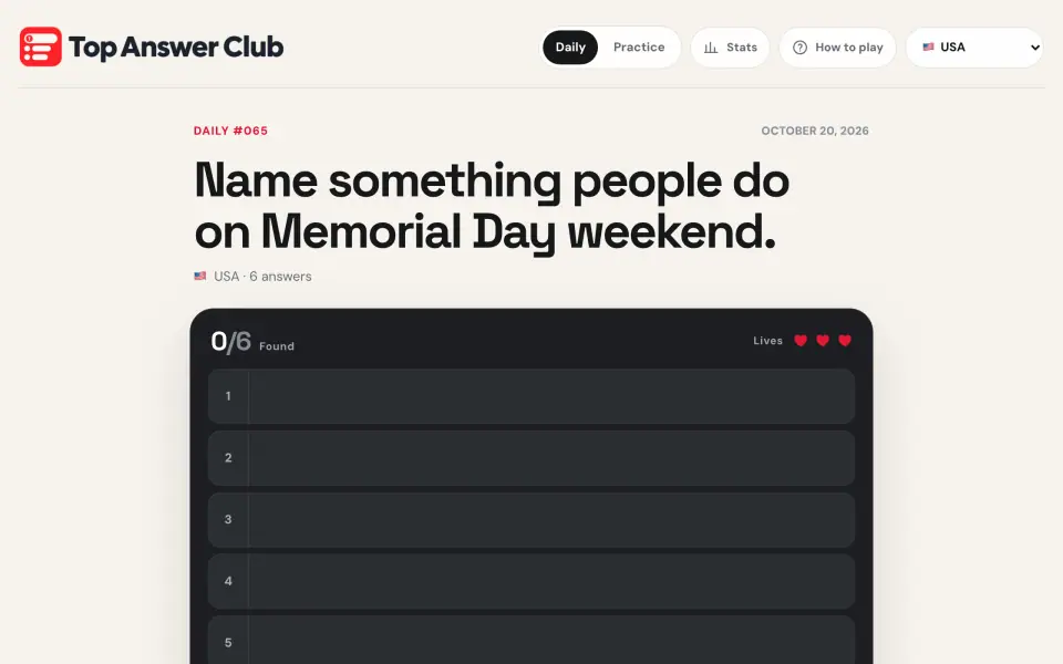 Top Answer Club screenshot