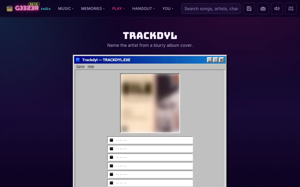 Trackdyl screenshot