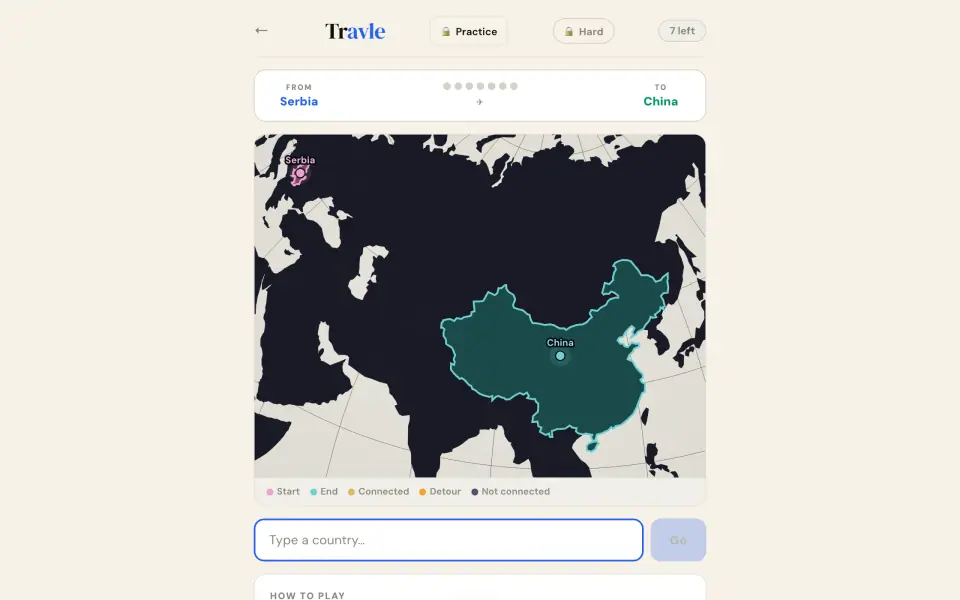 Travle (Capitalle) screenshot