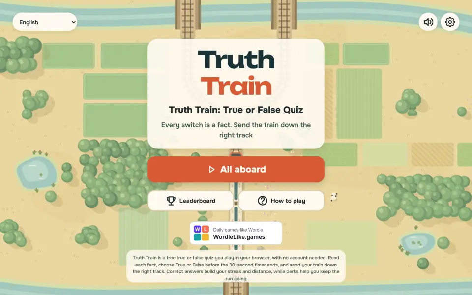 Truth Train screenshot