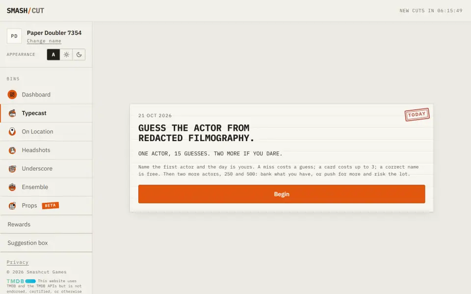 Typecast screenshot