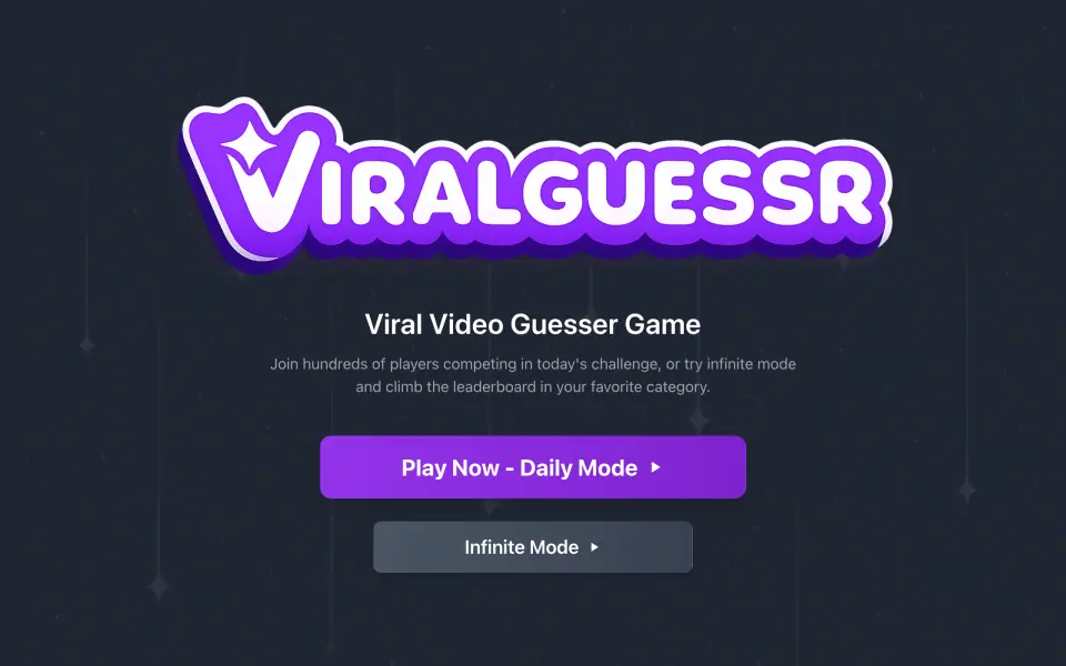 ViralGuessr screenshot