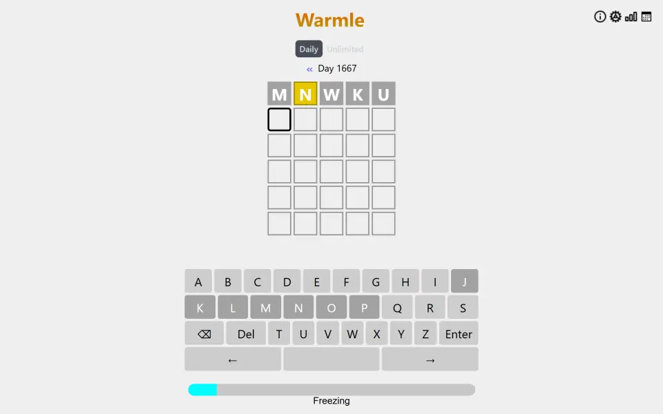 Warmle screenshot