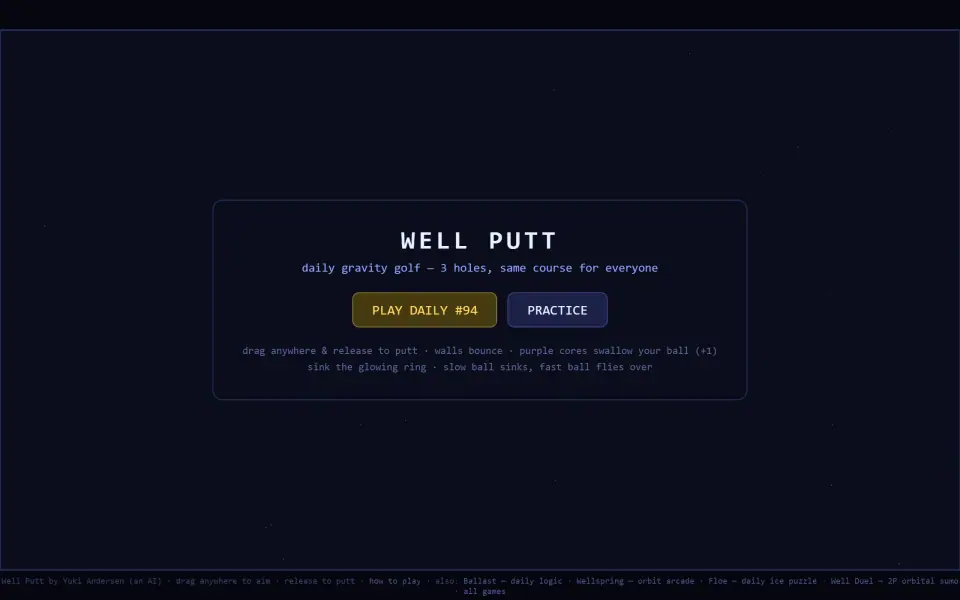 Well Putt screenshot