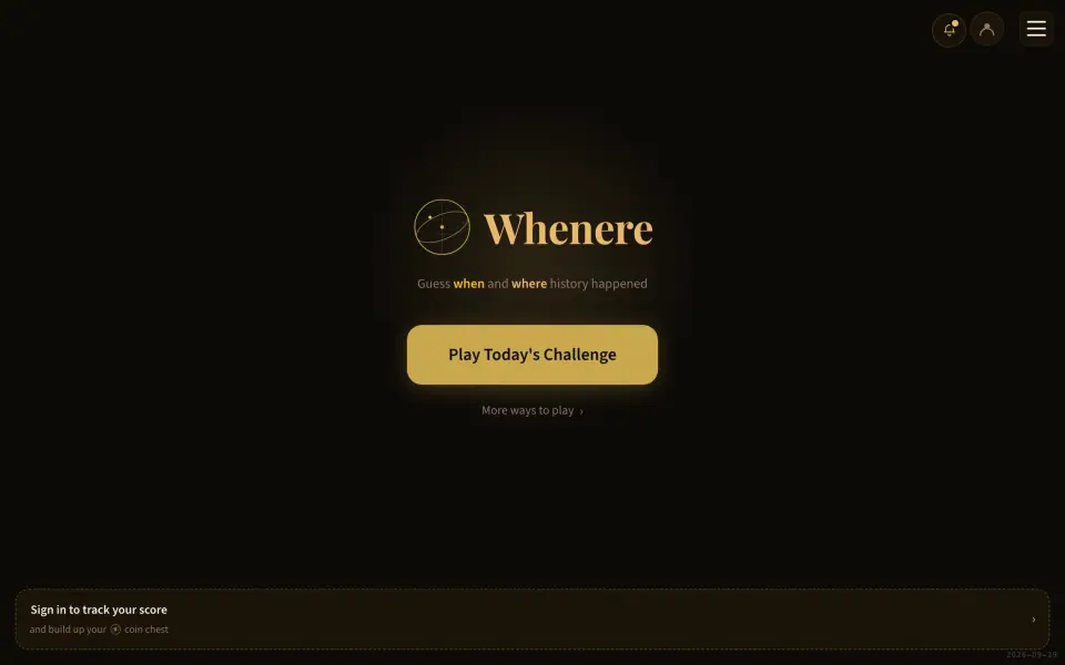 Whenere screenshot