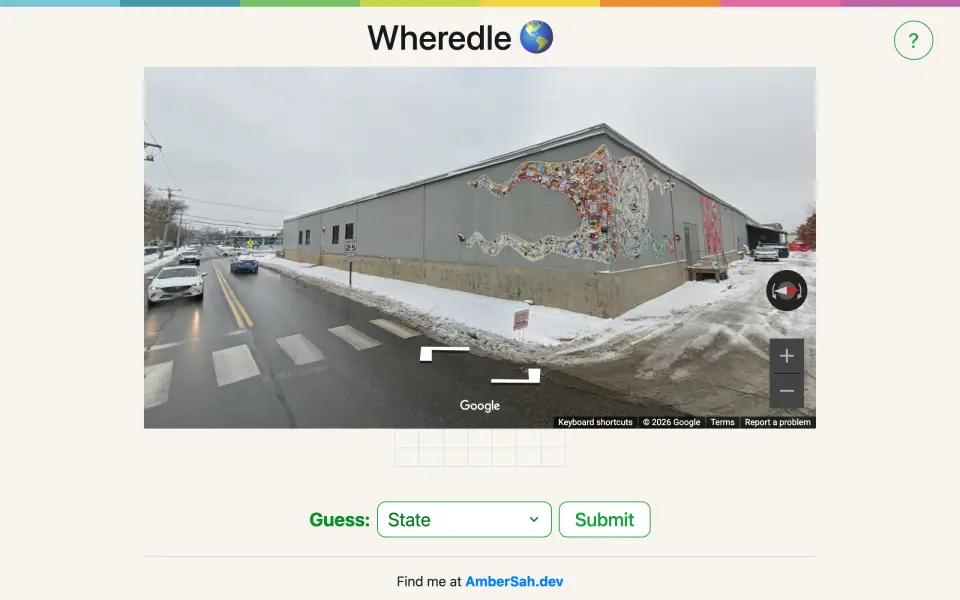 Wheredle screenshot