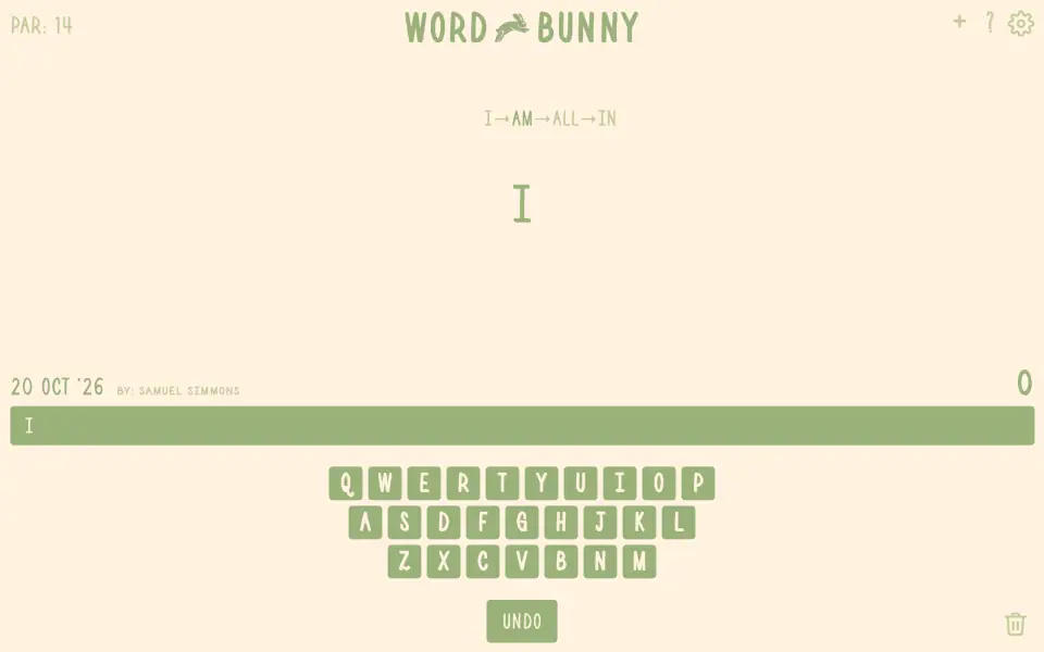 Word Bunny screenshot
