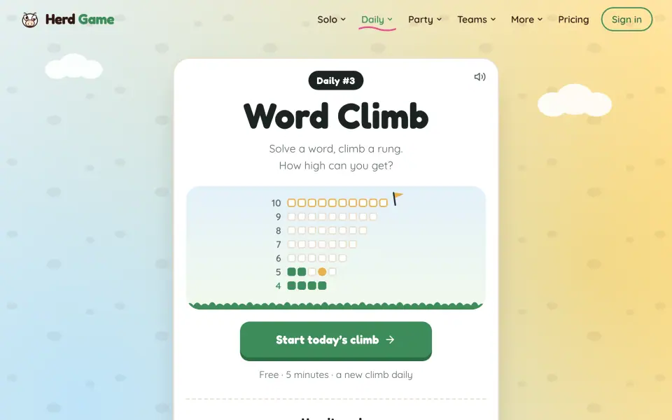 Word Climb screenshot