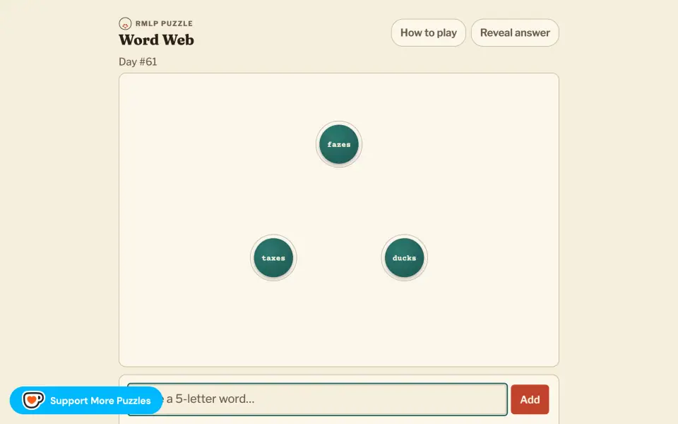 Word Web screenshot
