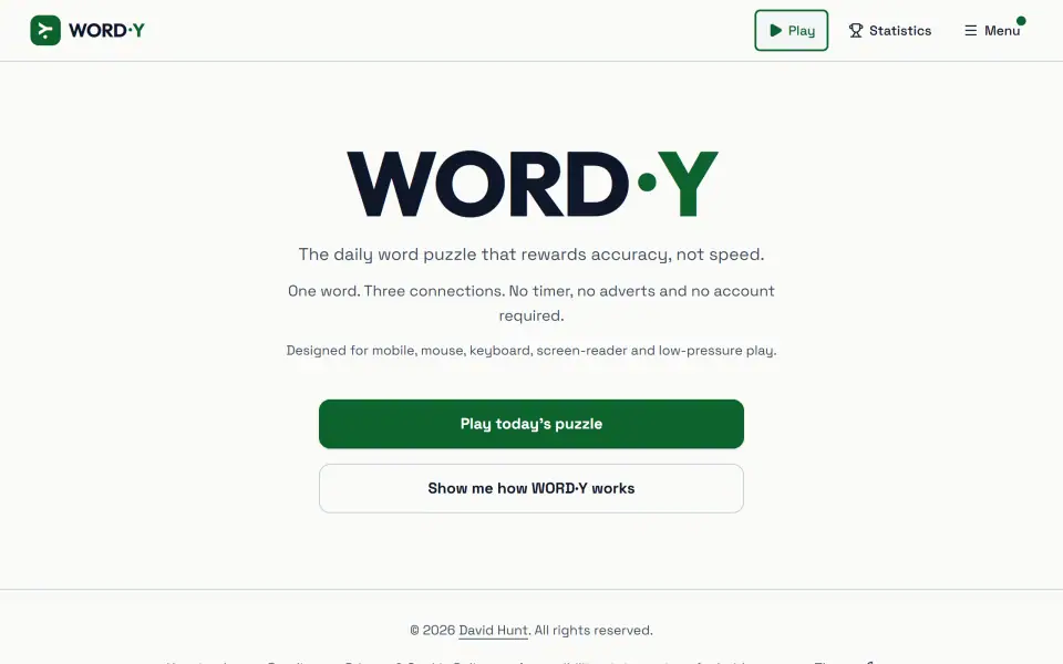 WORD·Y screenshot